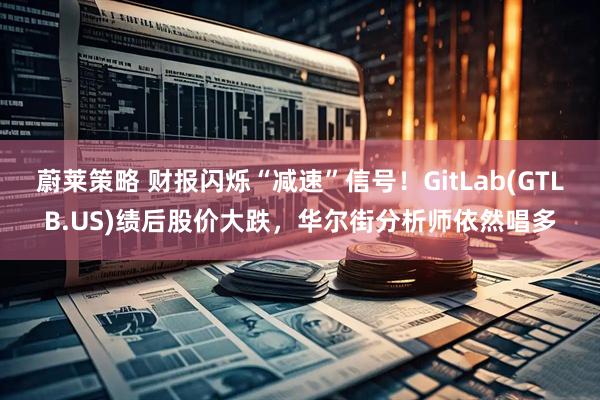 蔚莱策略 财报闪烁“减速”信号！GitLab(GTLB.US)绩后股价大跌，华尔街分析师依然唱多